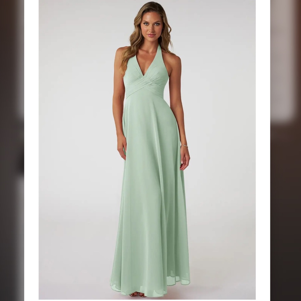Azazie - Tessie Dress in Agave